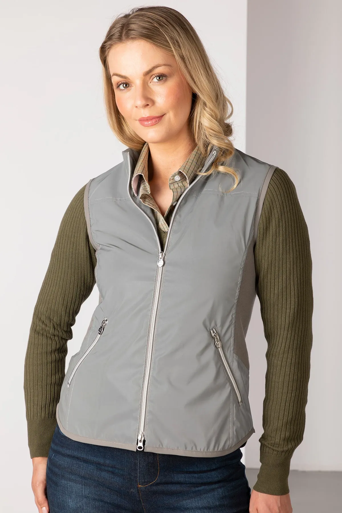 Ladies Lightweight Reflective Waistcoat