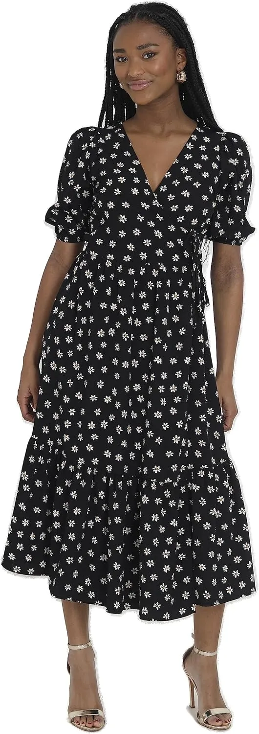 Ladies Nola Floral Print Summer Dress