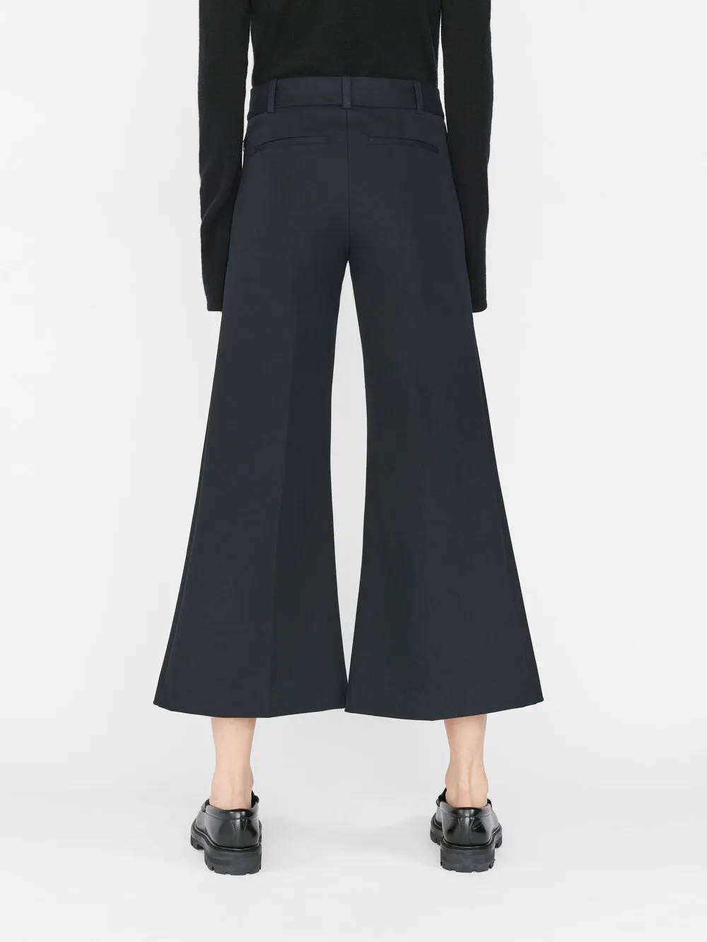 Le Palazzo Crop Trouser -- Noir