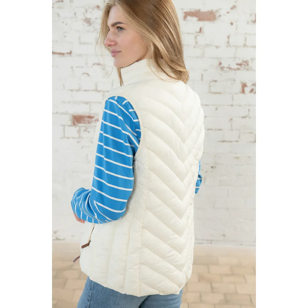 Lighthouse Womens Laurel Gilet Coconut