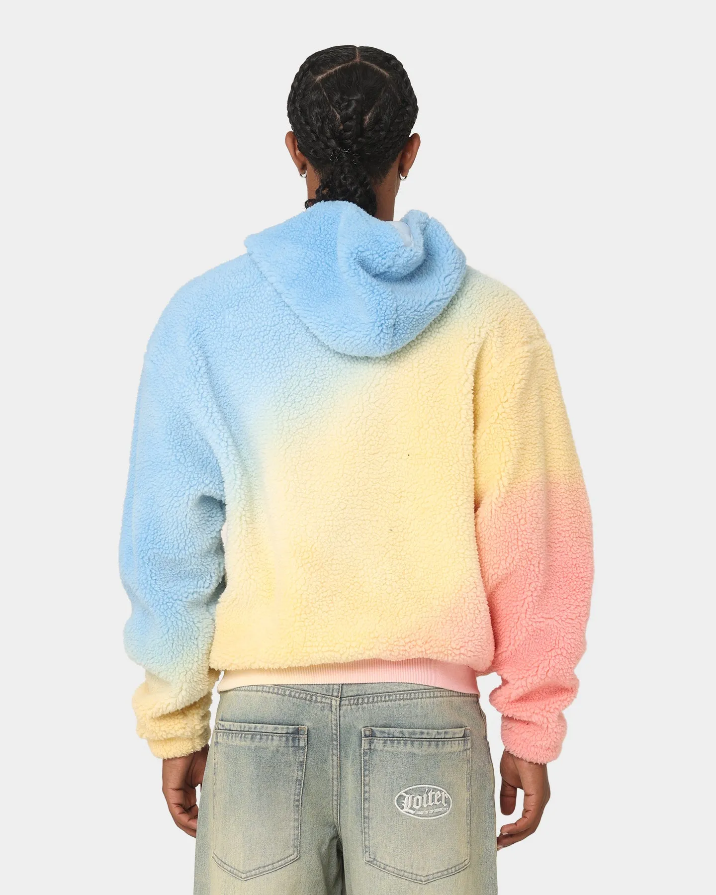 Loiter Sherpa Hoodie Multi-Coloured