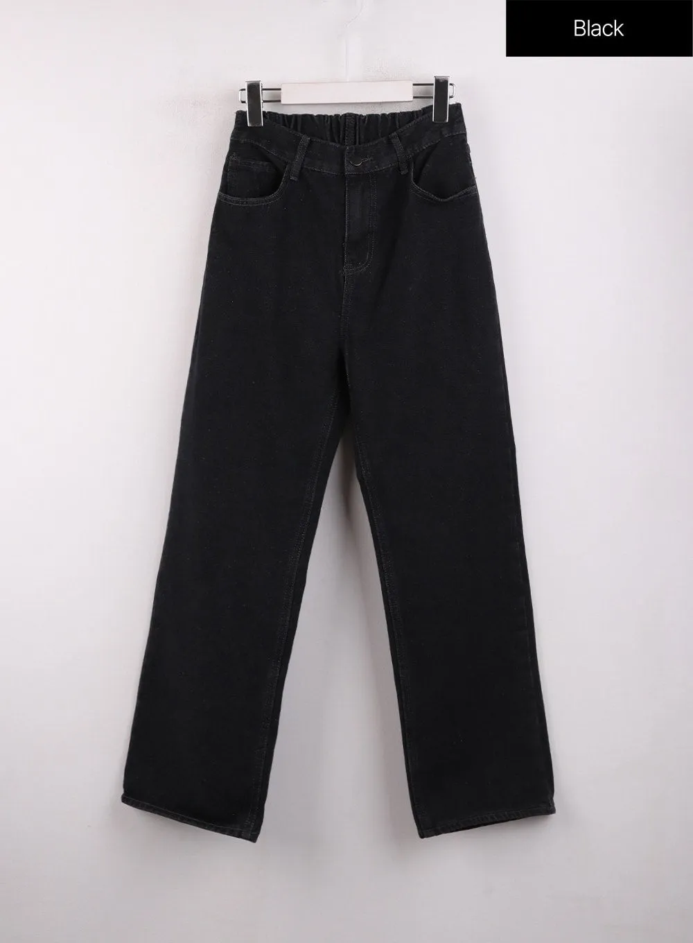 Low-Rise Straight Leg Jeans OJ426