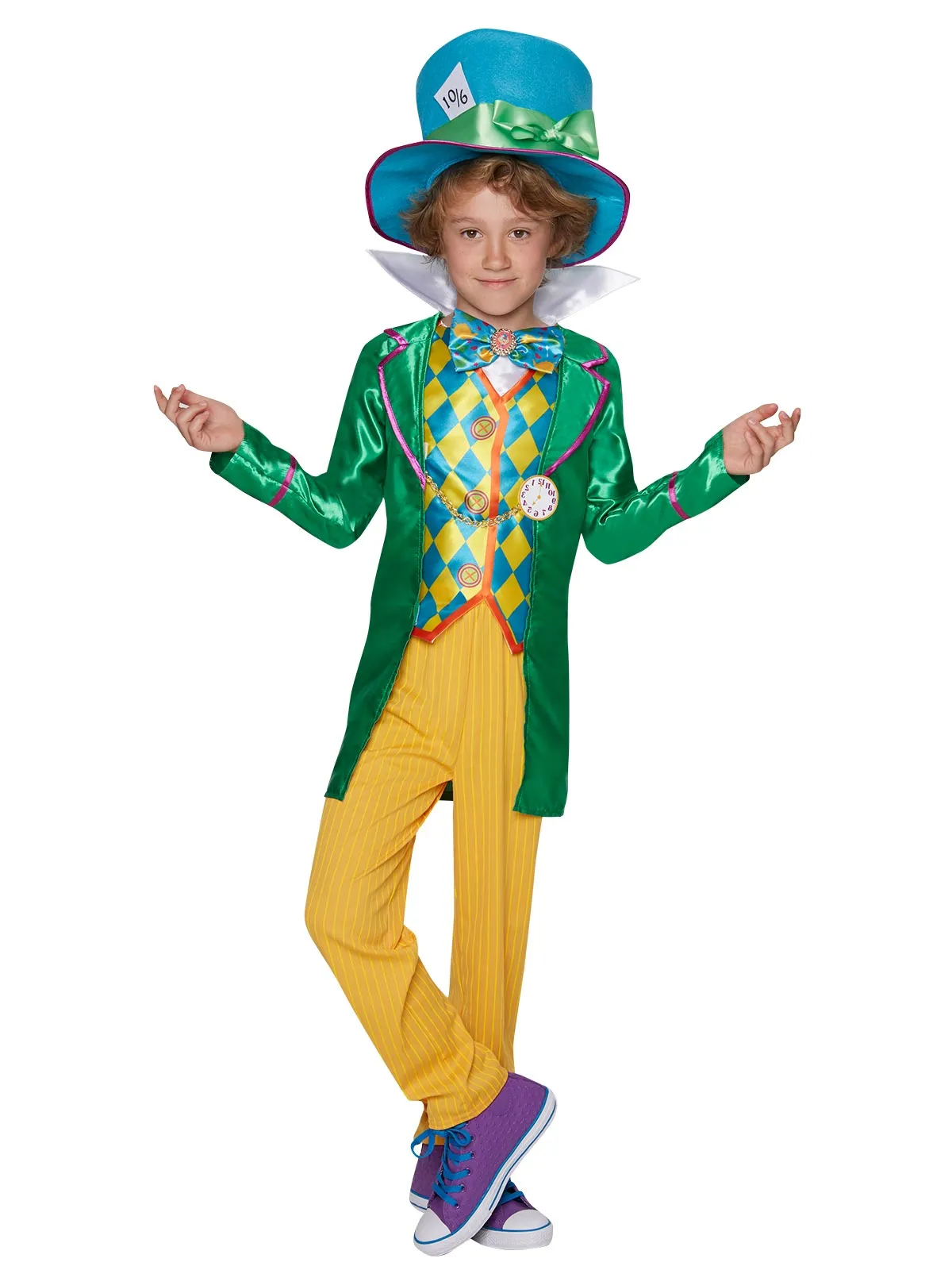 Mad Hatter Boys Deluxe Costume Child Costume - Buy Online Only