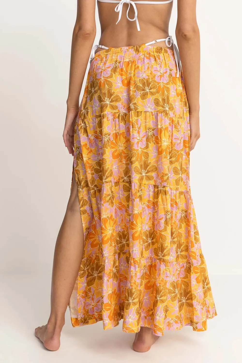 MAHANA FLORAL MAXI SKIRT