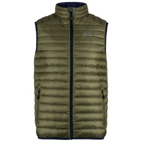 Mens Aktiv Down Gilet (Olive/Navy)