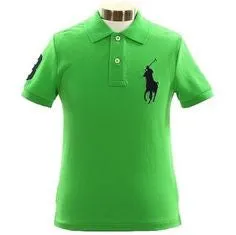 Mens Short Sleeves Slim Fit Colour Block Polo T-Shirt