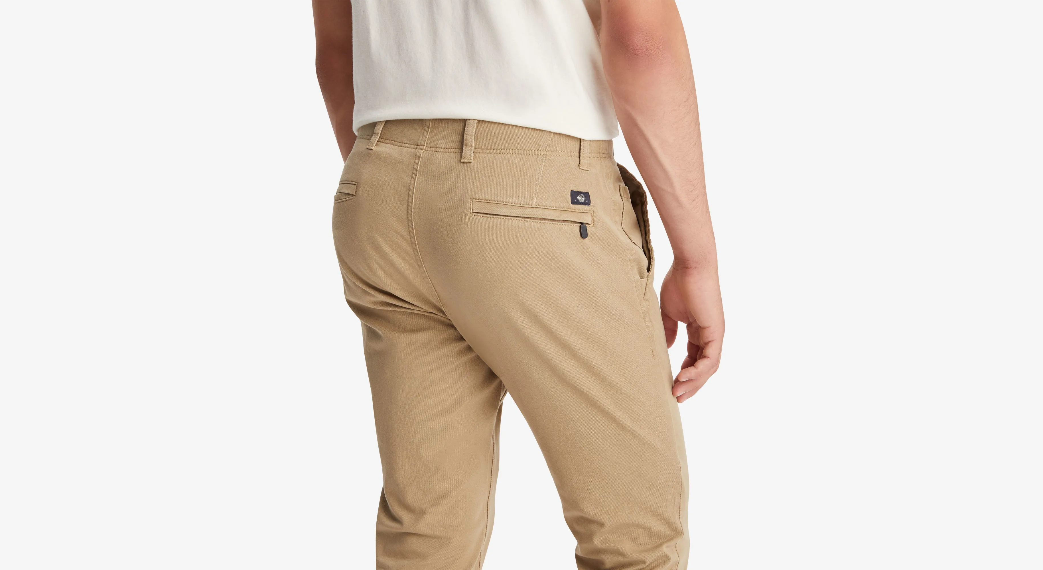 Men's Skinny Fit Smart 360 Flex Alpha Khaki Pants