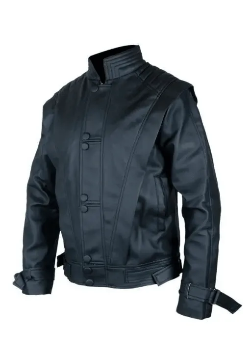 Michael Jackson Thriller Black Leather Jacket