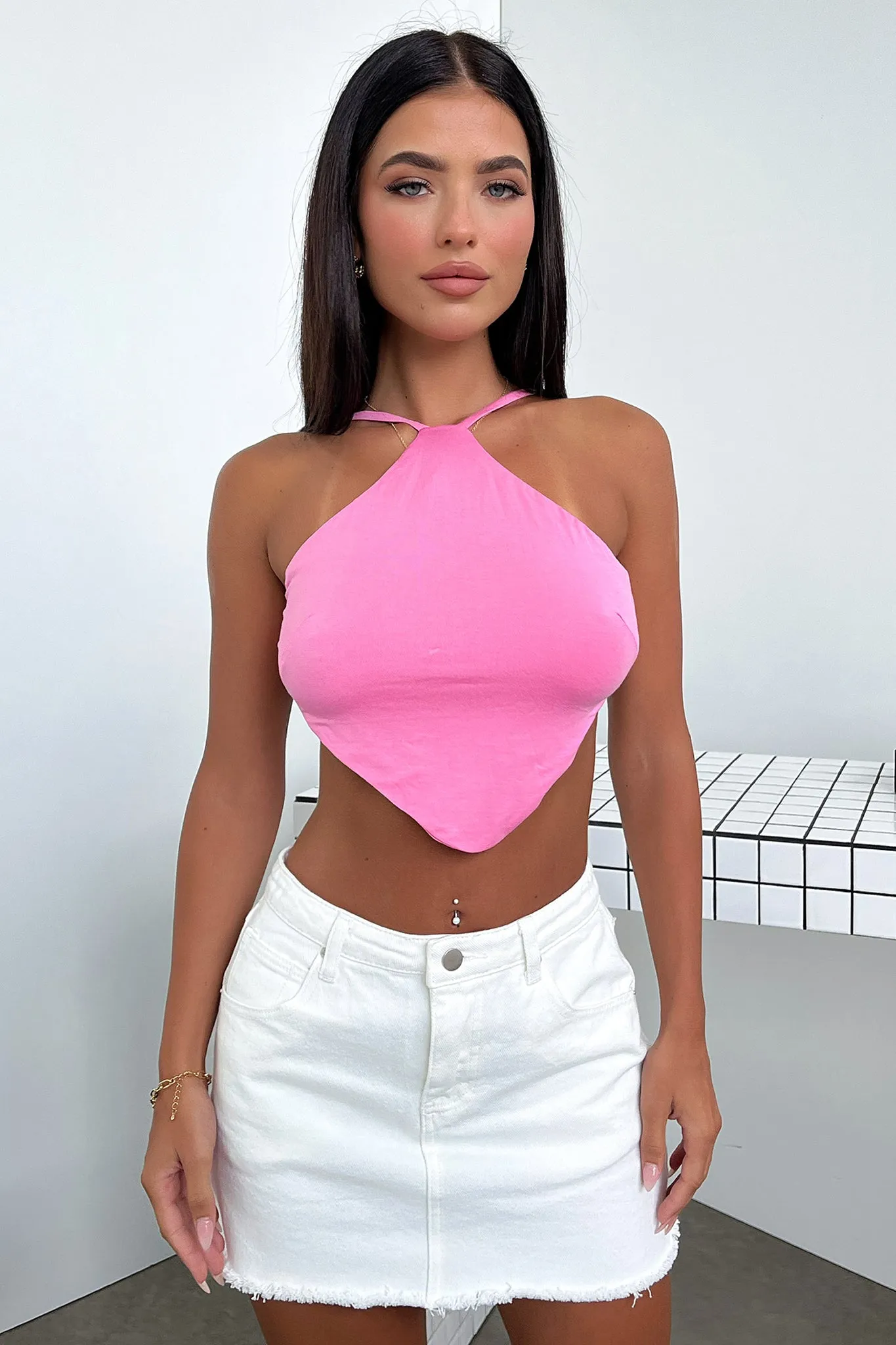 Miri Crop - Pink