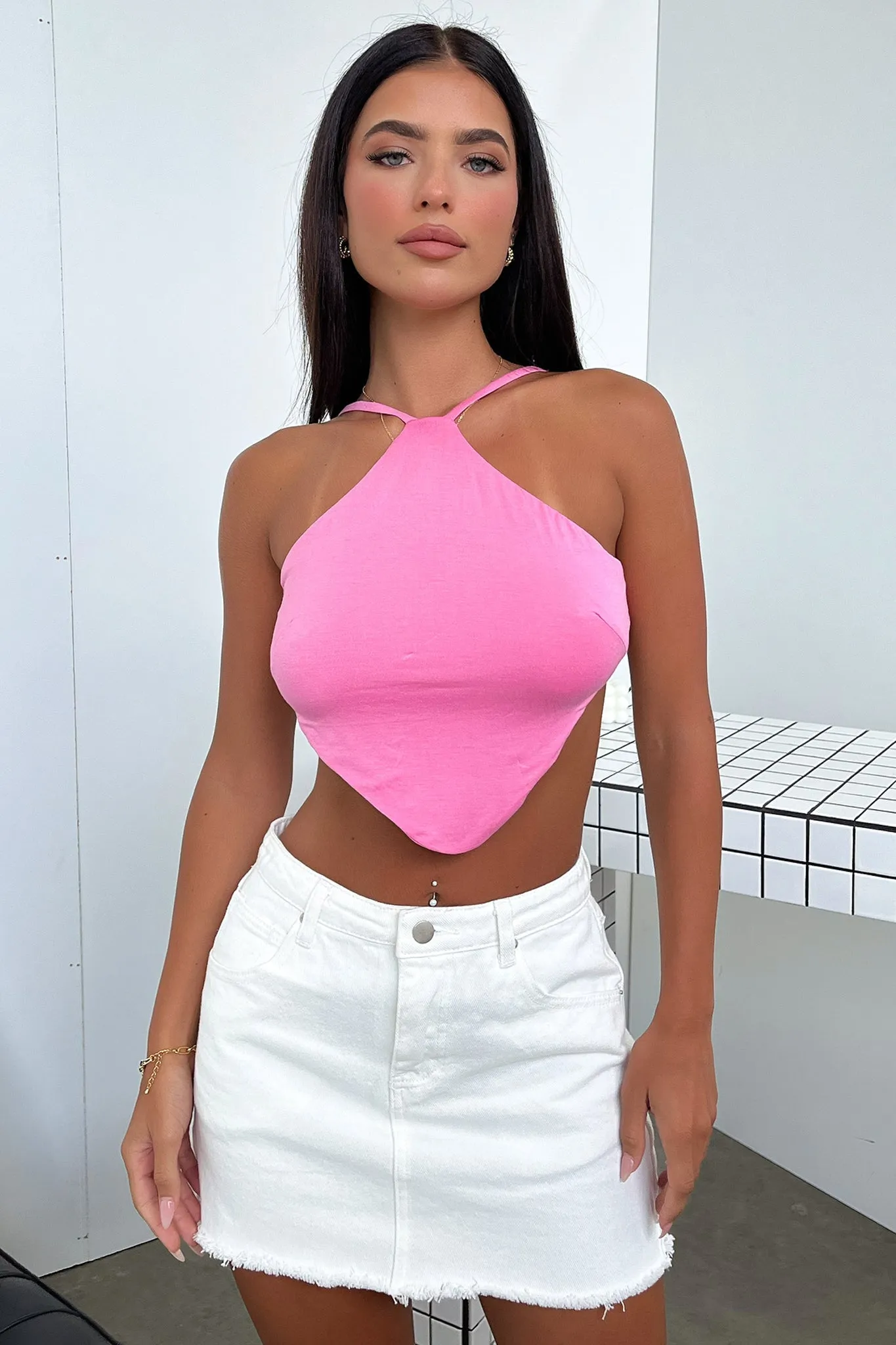 Miri Crop - Pink