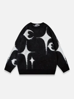 MOON AND STARS KNIT SWEATER