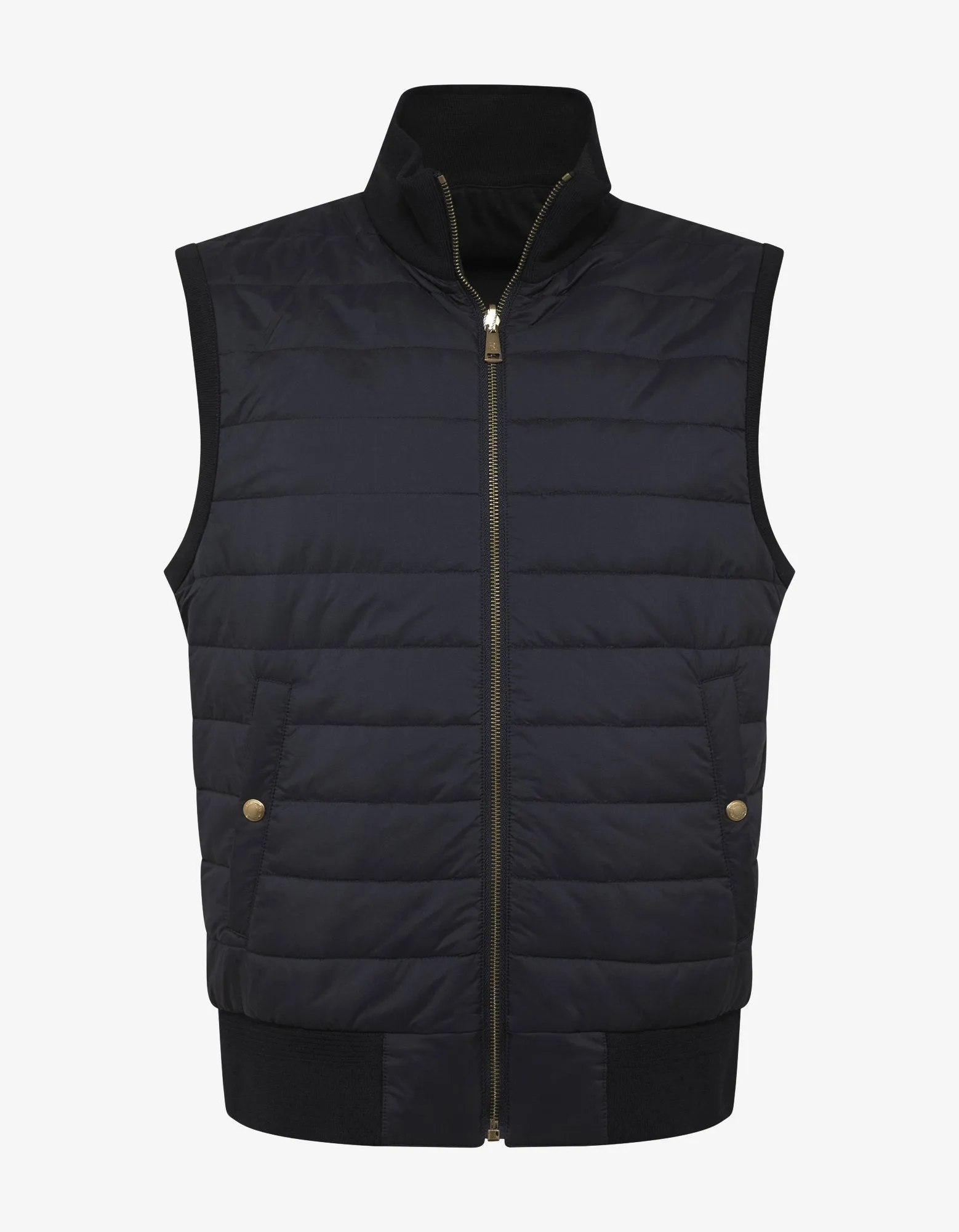 Navy Blue Reversible Hybrid Gilet