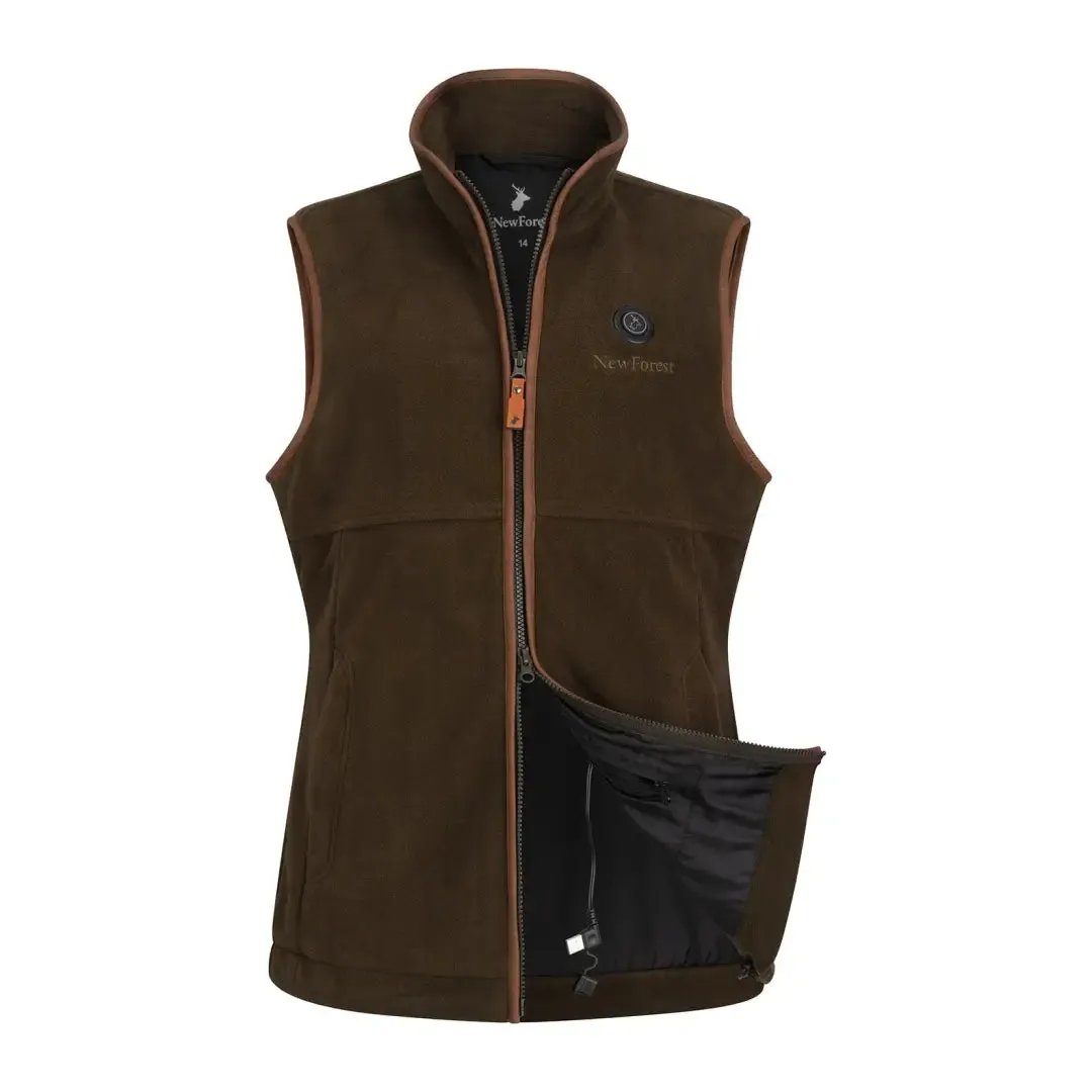 New Forest Ladies Heated Fleece Gilet