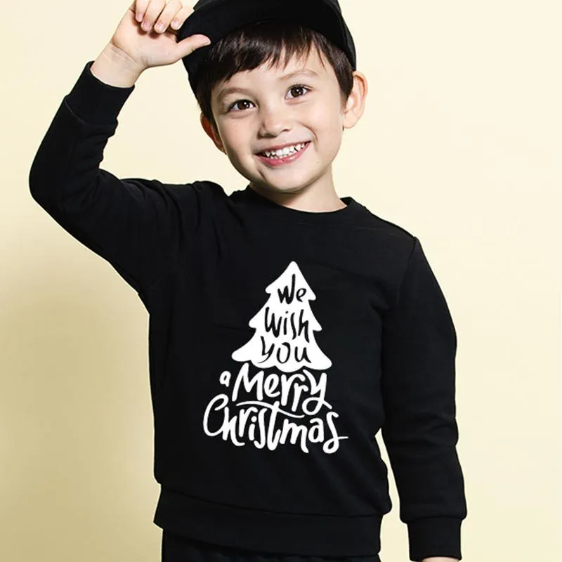 New Kids' Sweater Jacket Long-sleeved Christmas Holiday Cartoon Winter Clothing