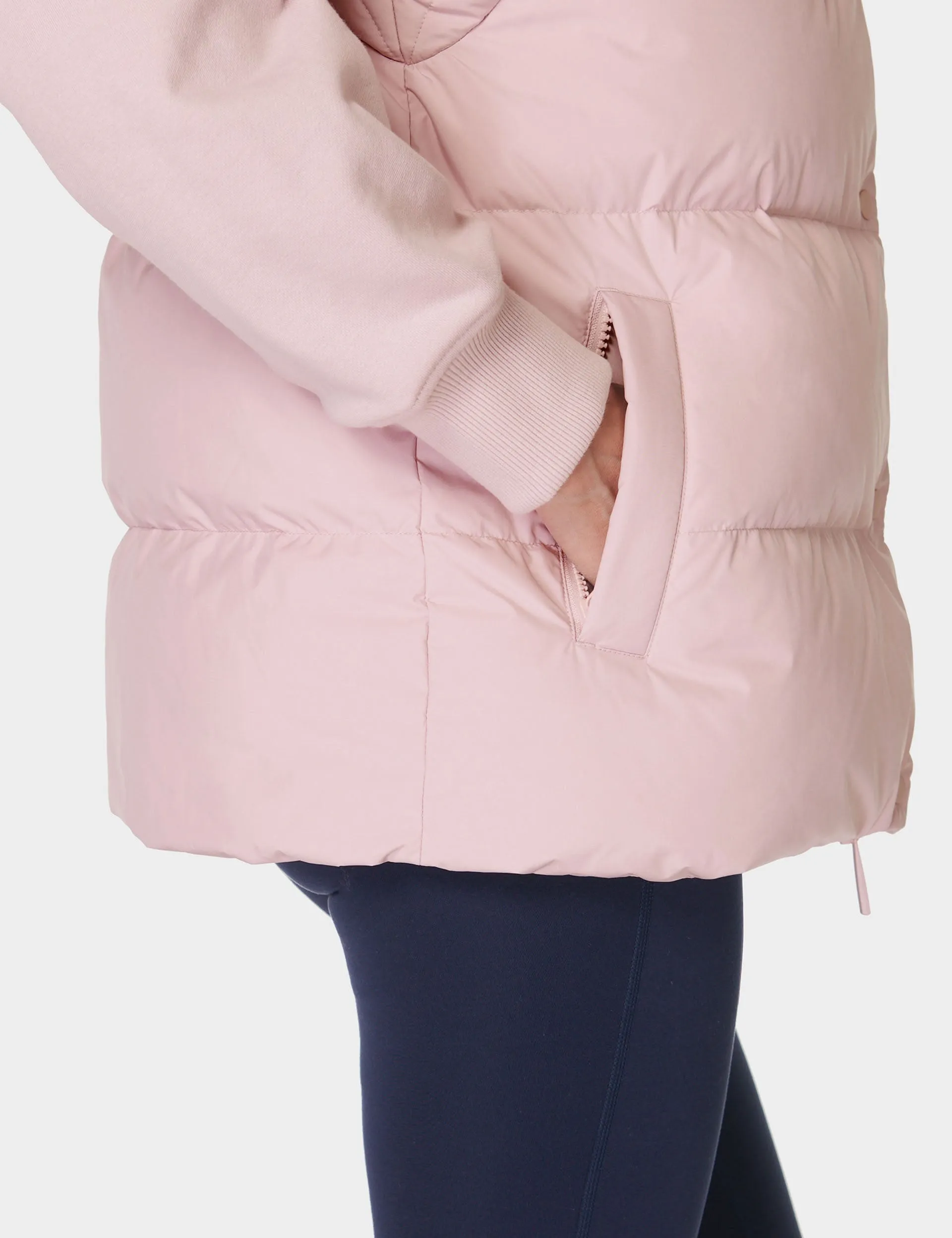 Nimbus Puffer Gilet - Pirouette Pink