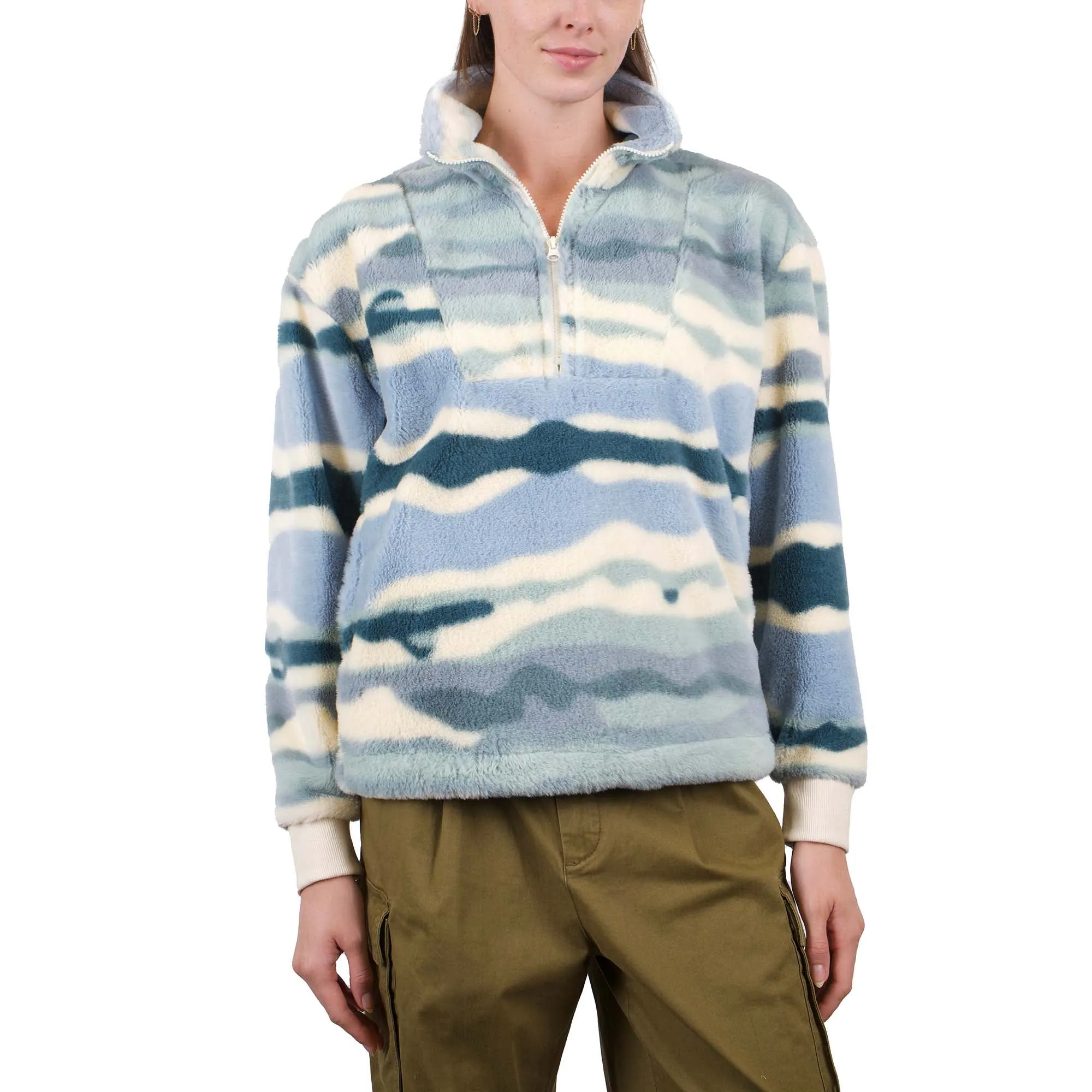 No Boundaries High Pile Pullover