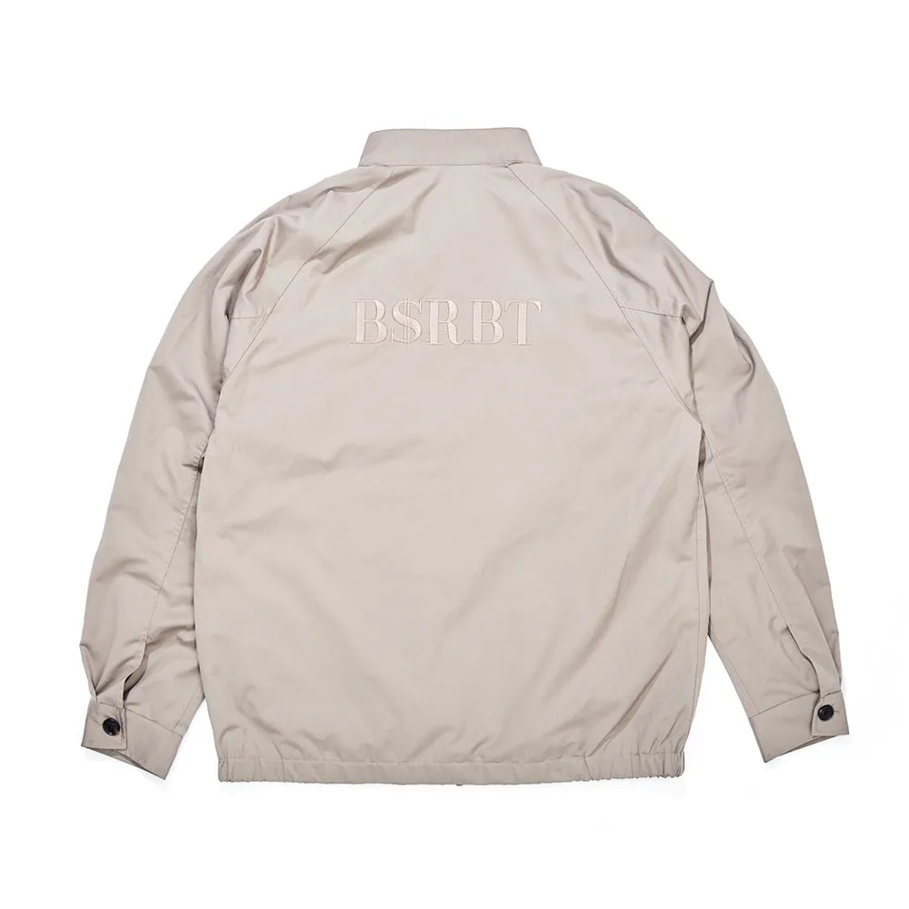 OG LOGO HARRINGTON JACKET SAND