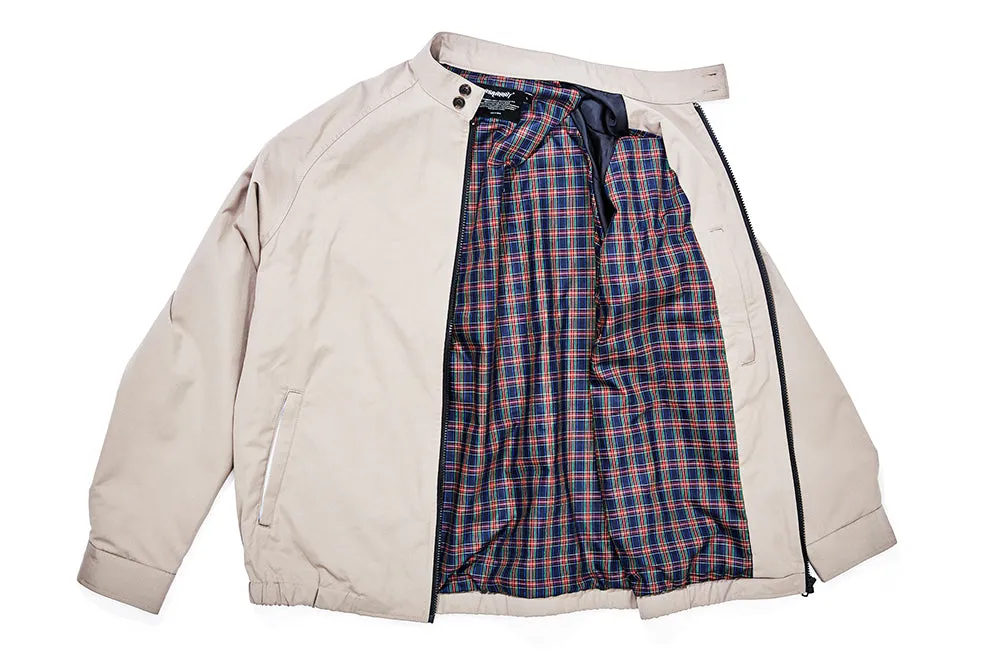 OG LOGO HARRINGTON JACKET SAND