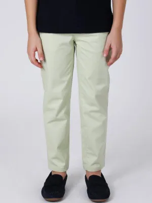 One Friday Mint Solid Trouser