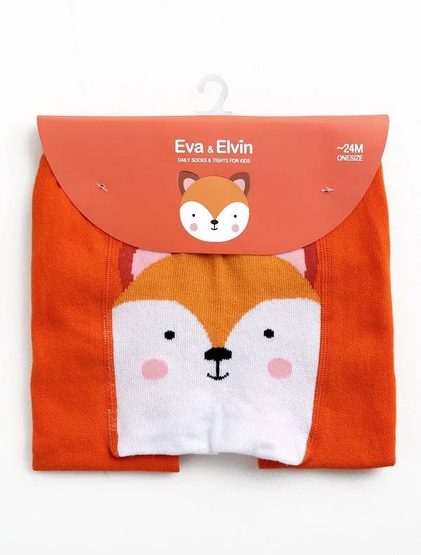 Orange Foxy Baby Leggings