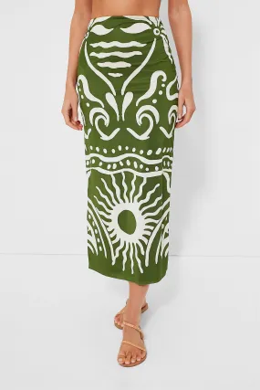 Paradise Verde Adia Skirt