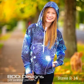 PDF Pattern: Drop Shoulder Hoodie