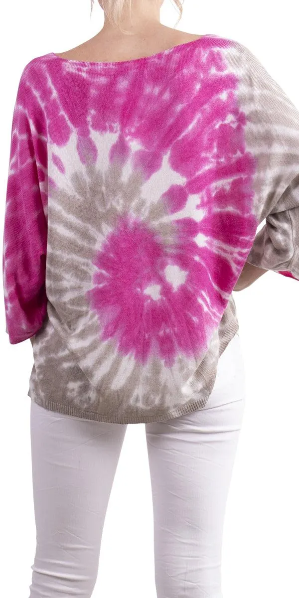 Petunia Tie Dye Sweater