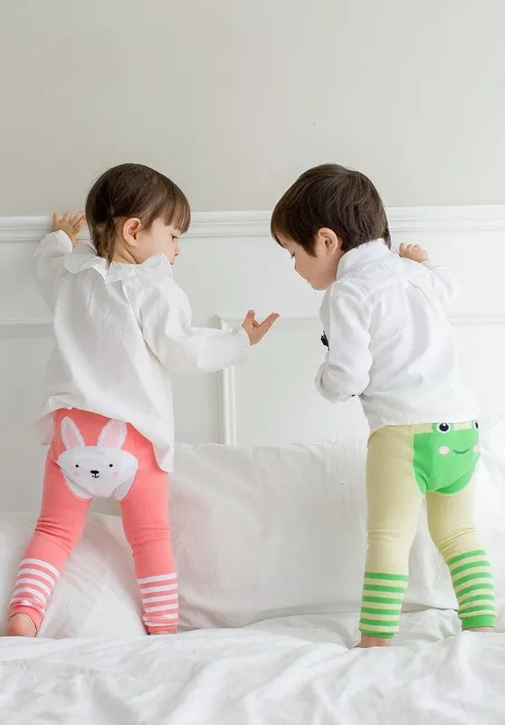 Pink Bunny Baby Leggings