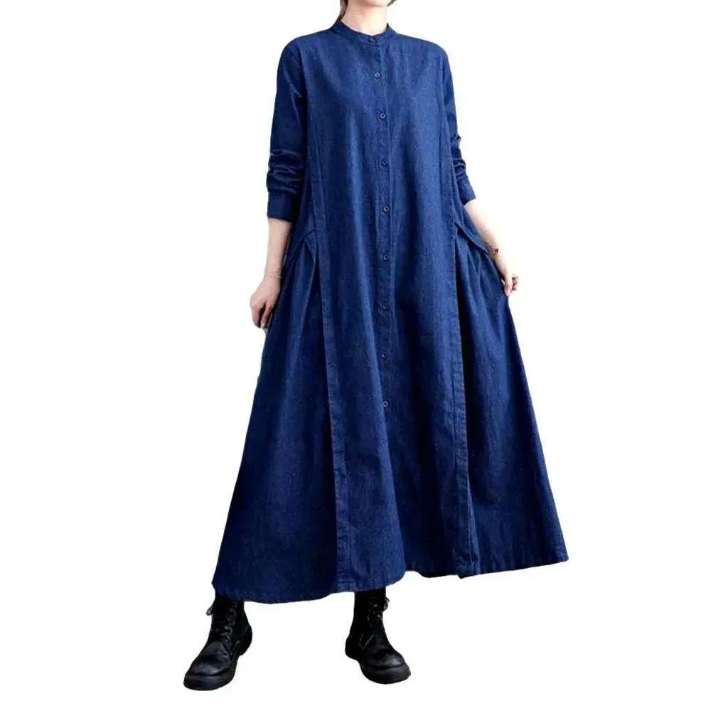 Pre-millennium style jean dress