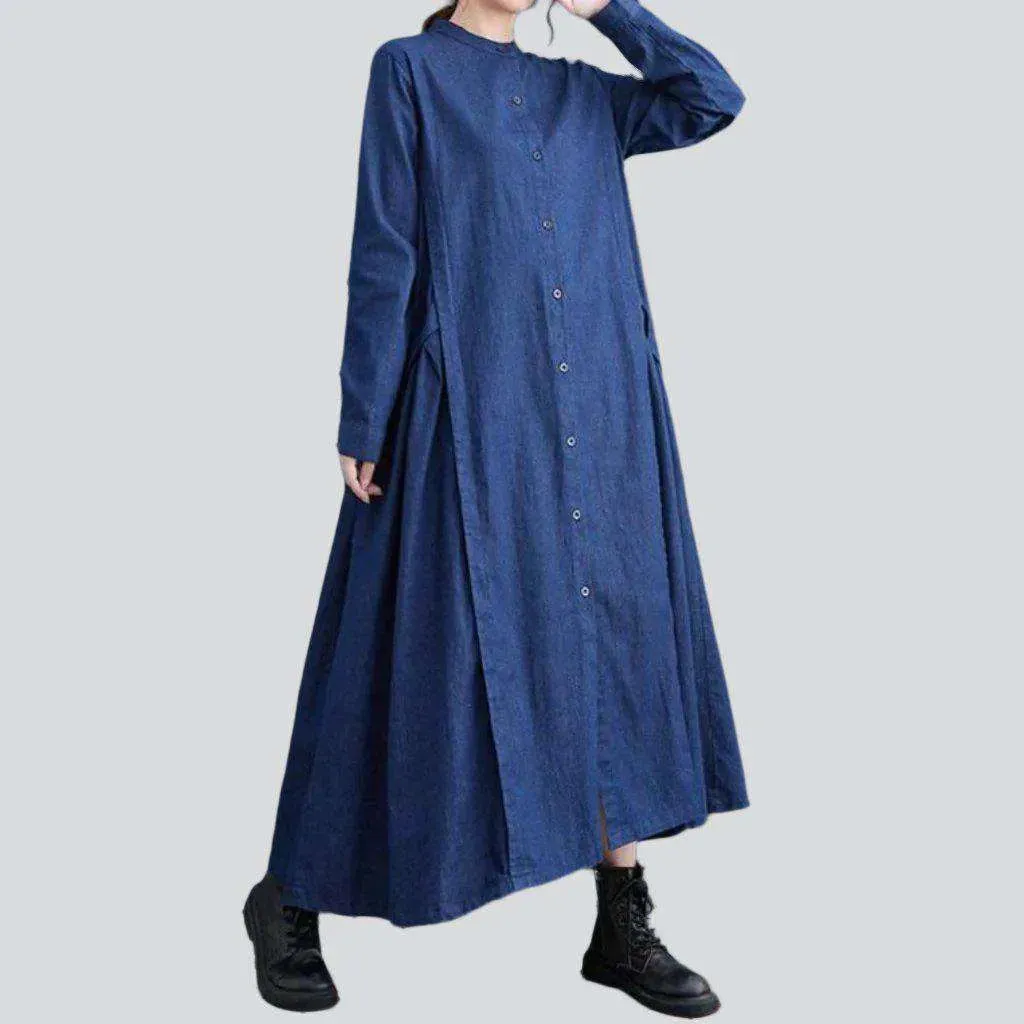 Pre-millennium style jean dress