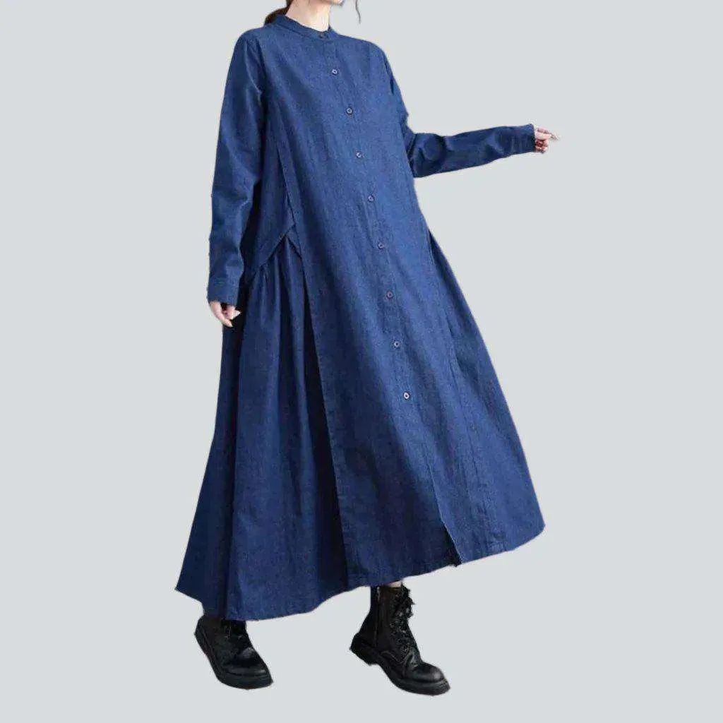 Pre-millennium style jean dress