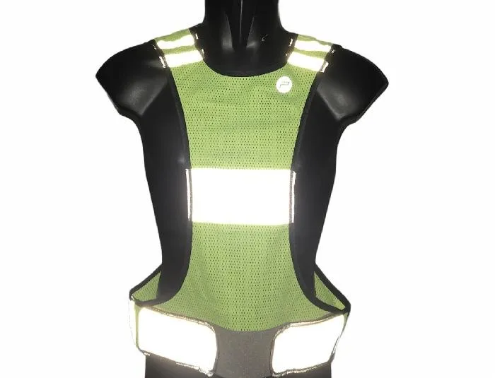 Pure 2Improve pettorina rifrangente per la corsa Reflective Run Vest P2I320150 giallo