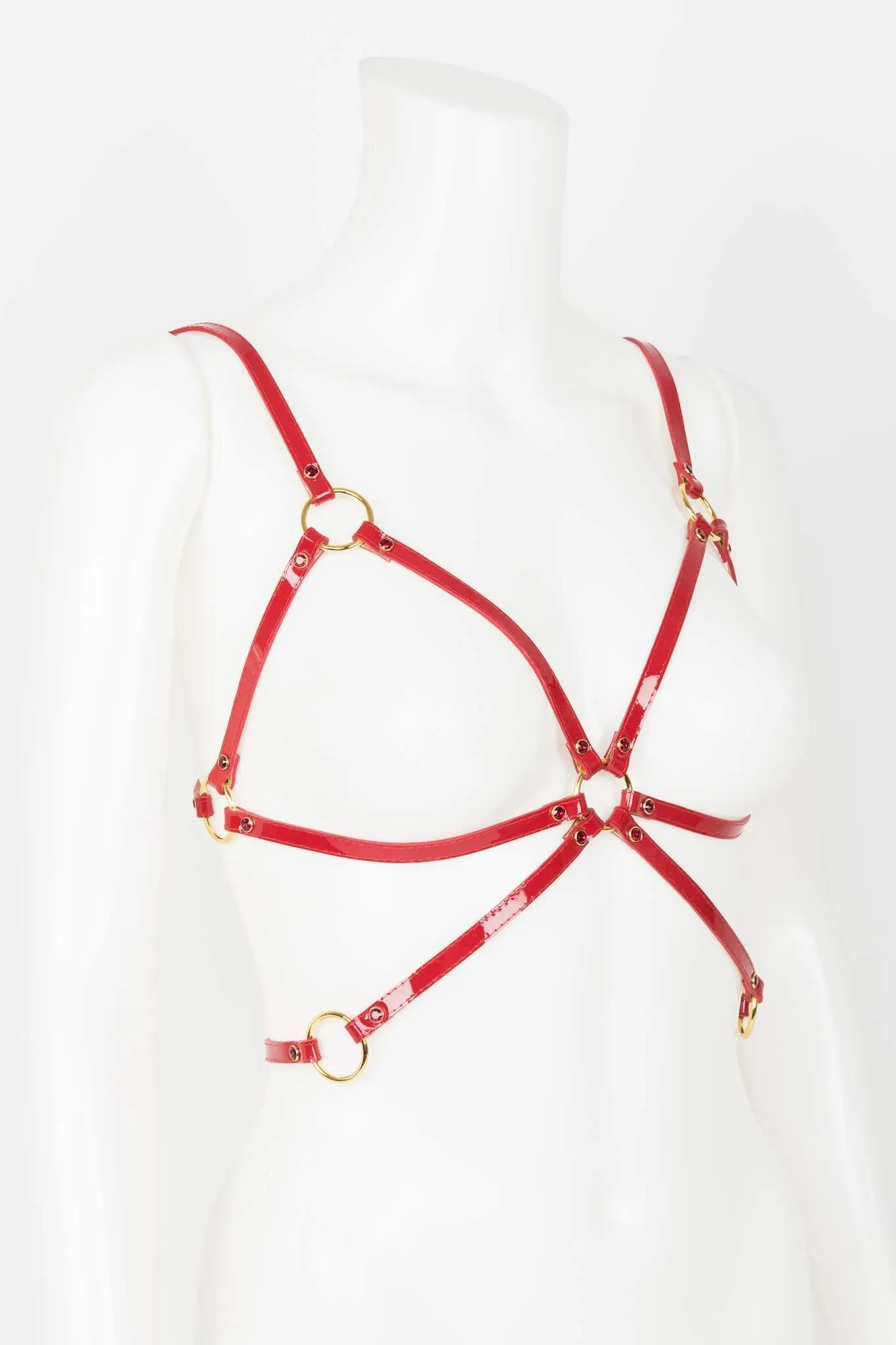 Red Hot Cage Harness