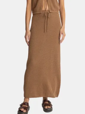 RHYTHM WOMEN'S JOSSIE KNIT MAXI SKIRT