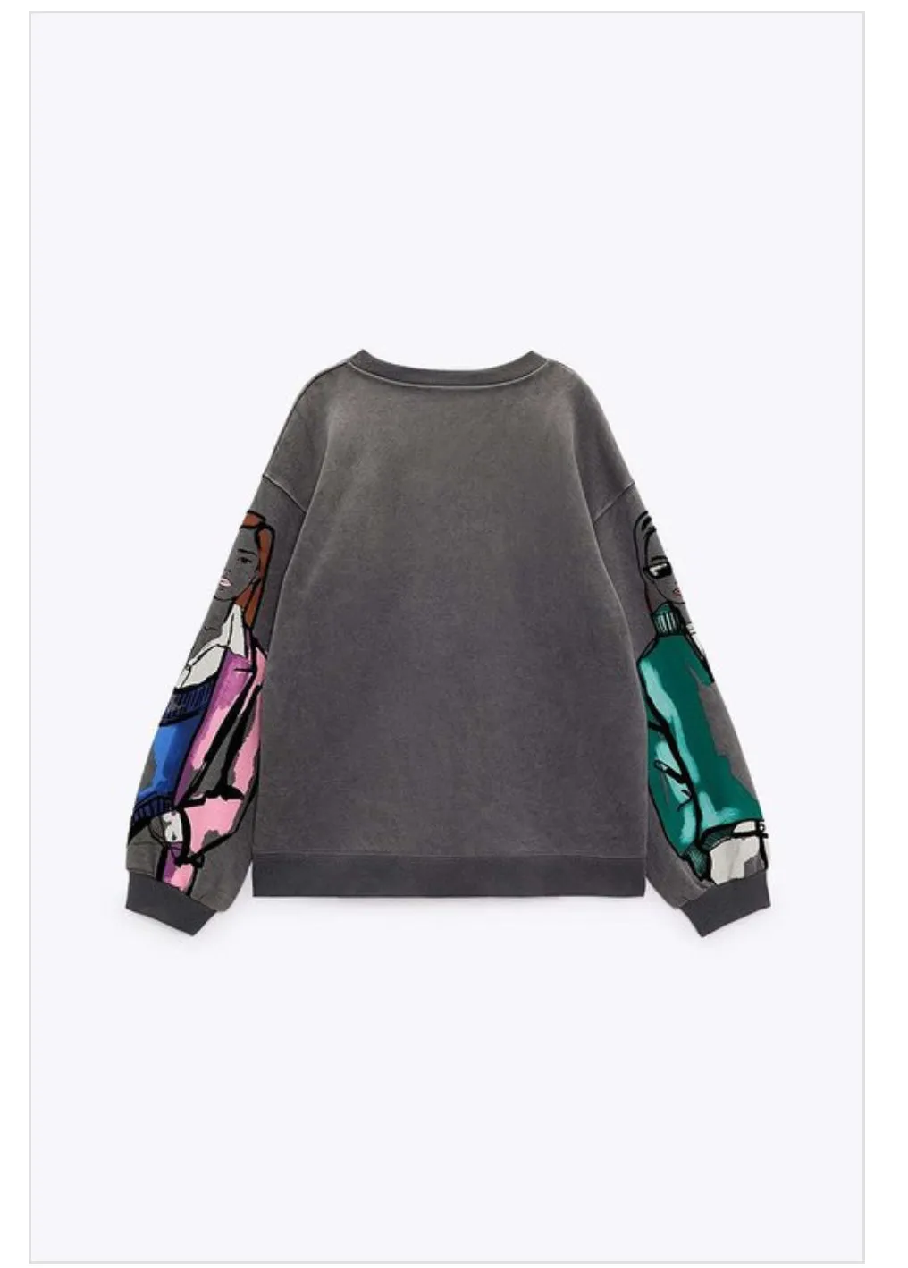 Round neck pull over Sweatshirt