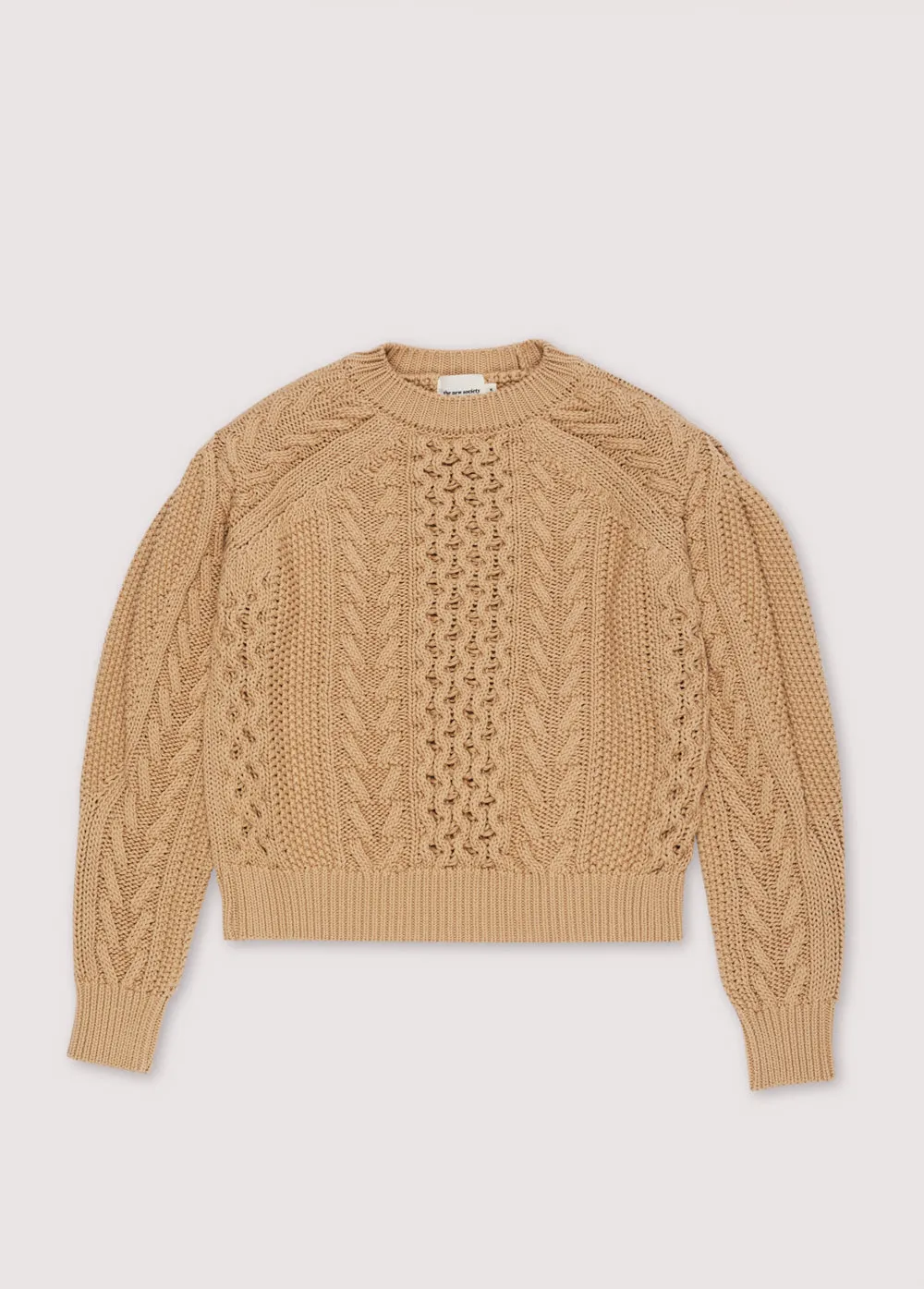 Russel Cable Sleeve Sweater