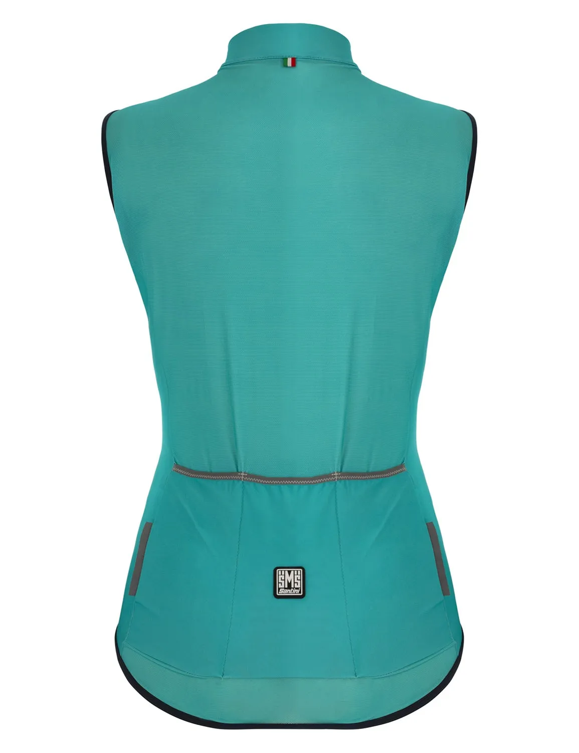 Santini Women's Nebula Puro Wind Vest - Aqua