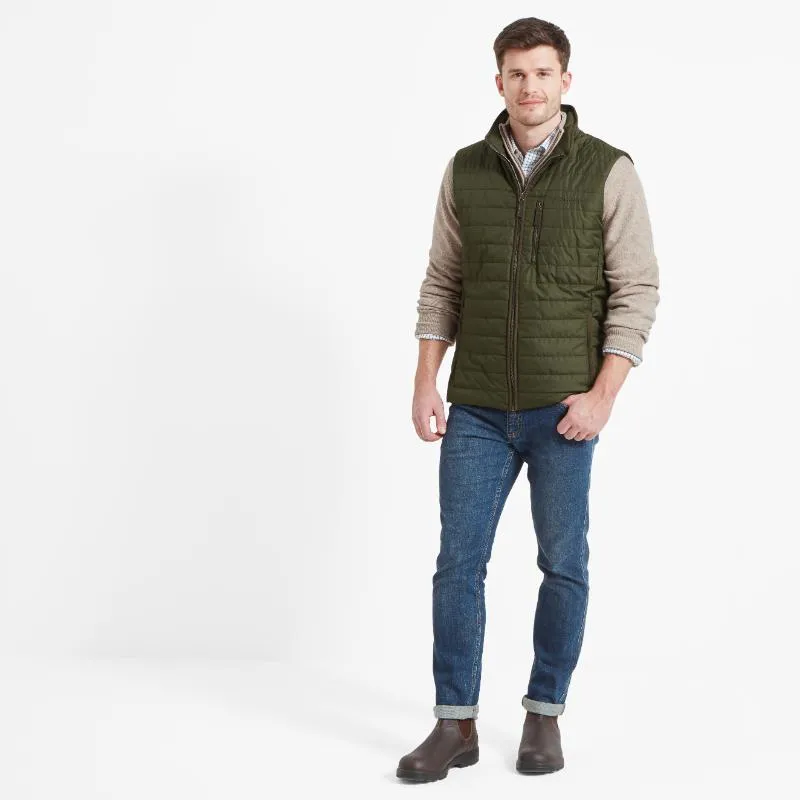 Schoffel Brora Mens Gilet - Forest