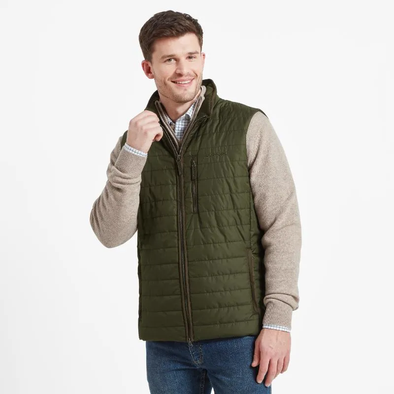 Schoffel Brora Mens Gilet - Forest