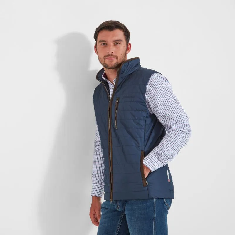 Schoffel Brora Mens Primaloft Gilet - Navy