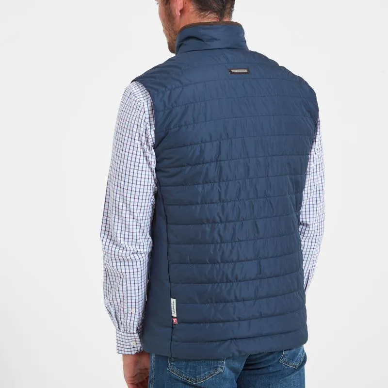 Schoffel Brora Mens Primaloft Gilet - Navy