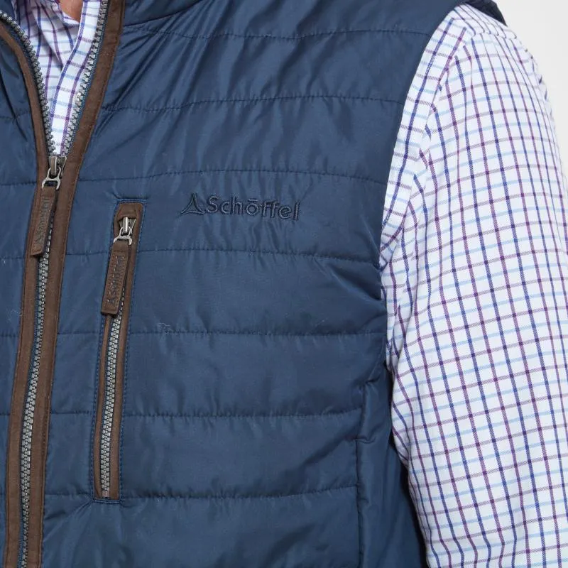 Schoffel Brora Mens Primaloft Gilet - Navy