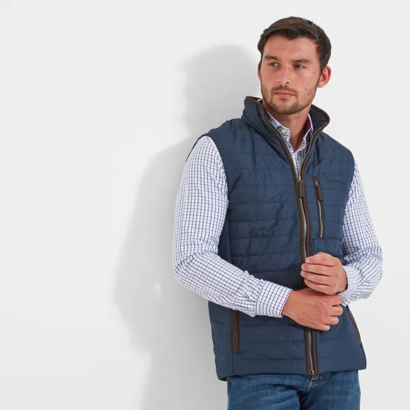 Schoffel Brora Mens Primaloft Gilet - Navy