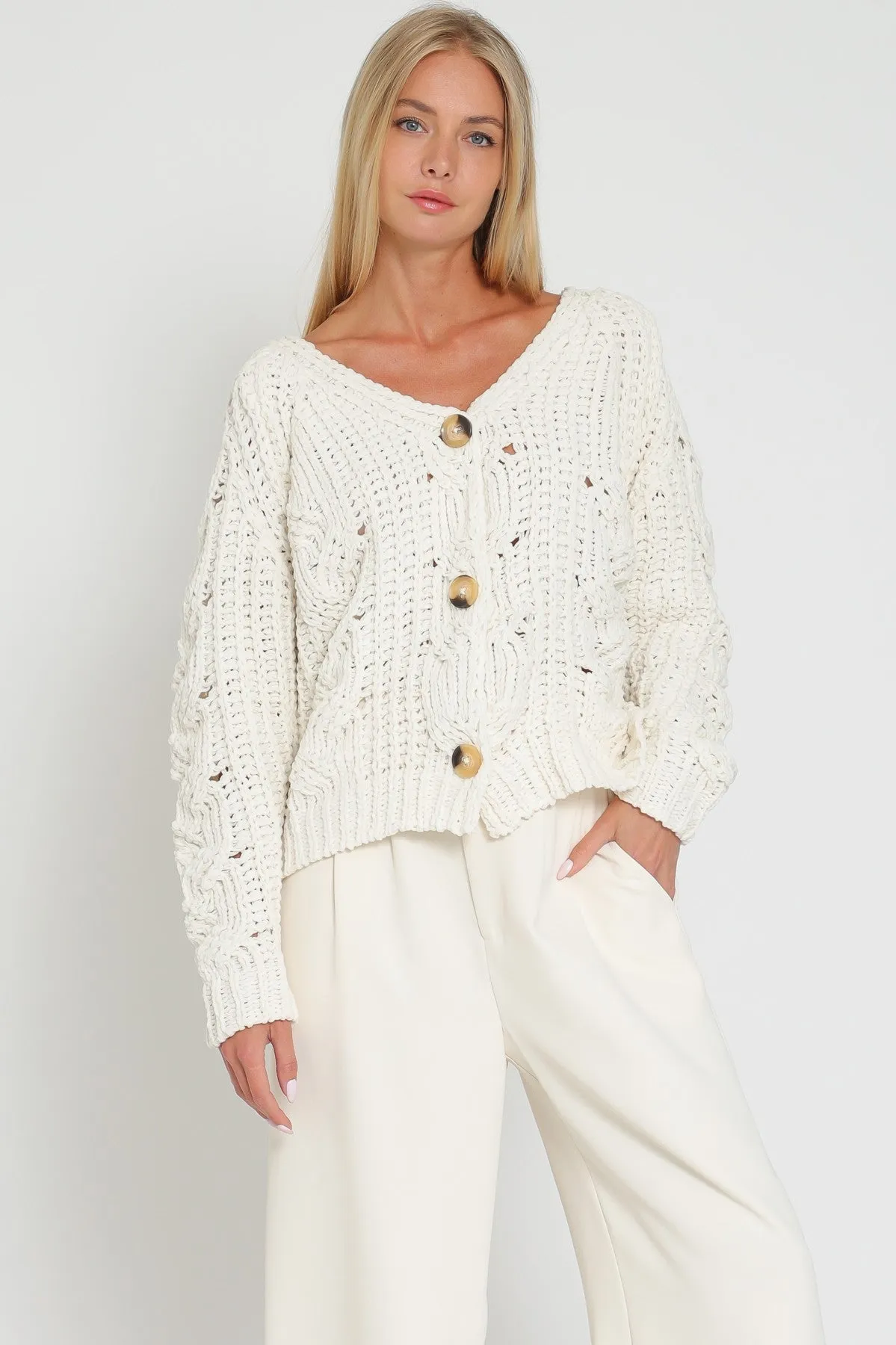 Seaside Chunky Cardigan