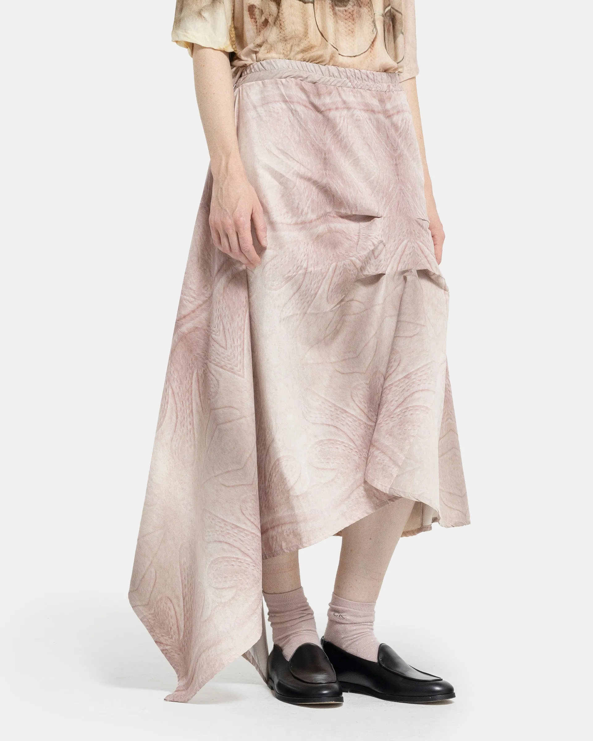 Selvaggina Printed Skirt in Pink