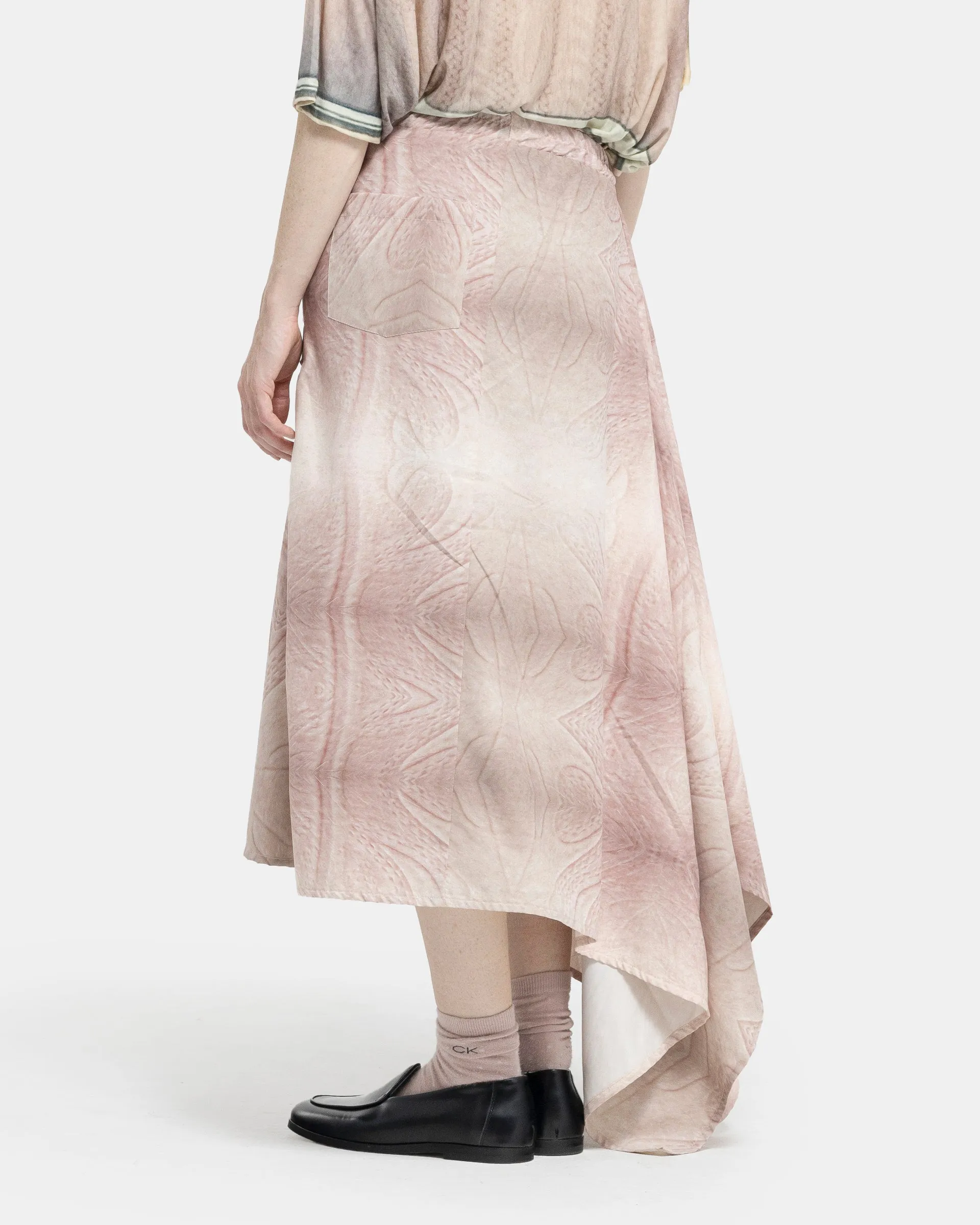 Selvaggina Printed Skirt in Pink