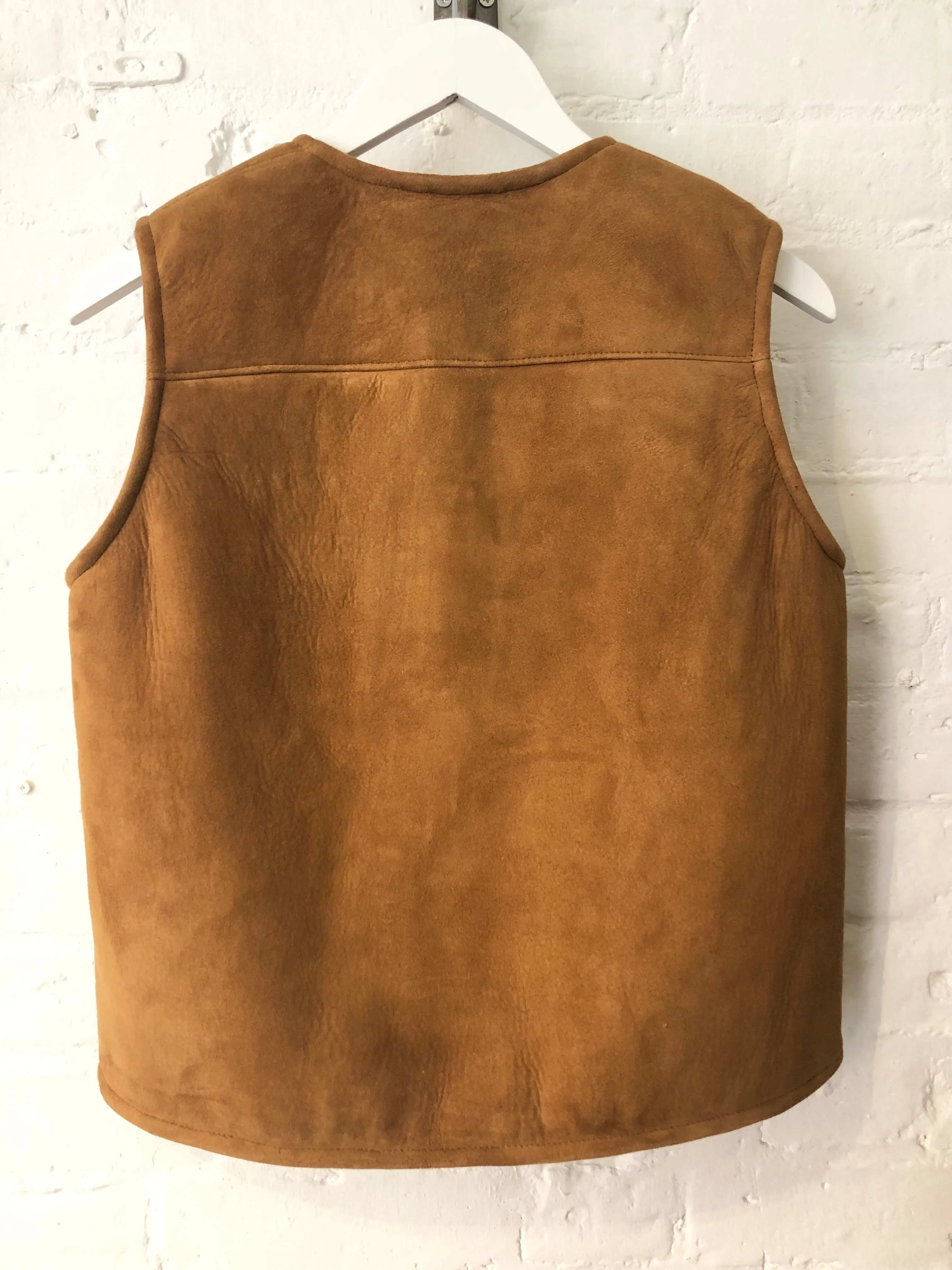 Sheepskin Gilet - Suede