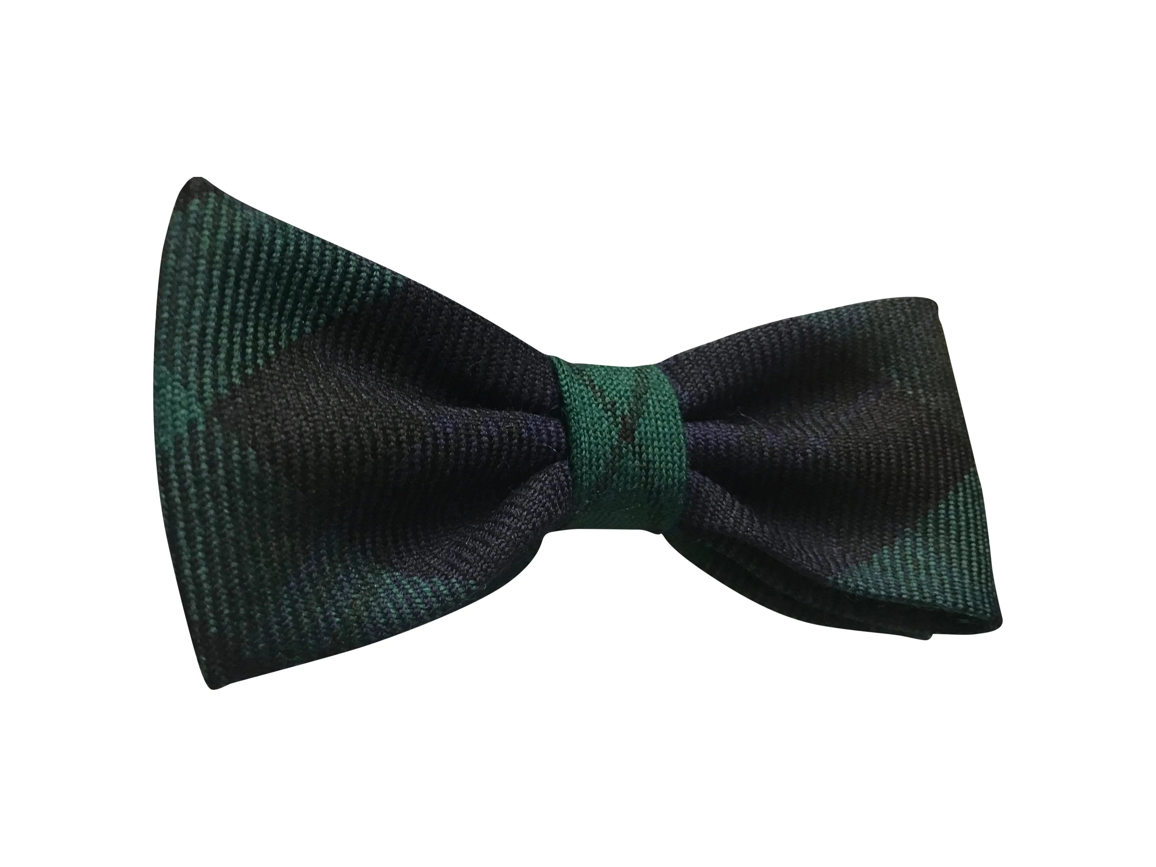 Shilling & Fitz Tailored Black Watch Tartan Bow Tie