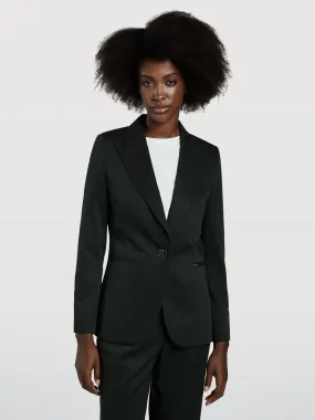 Single-Breasted Suit Blazer