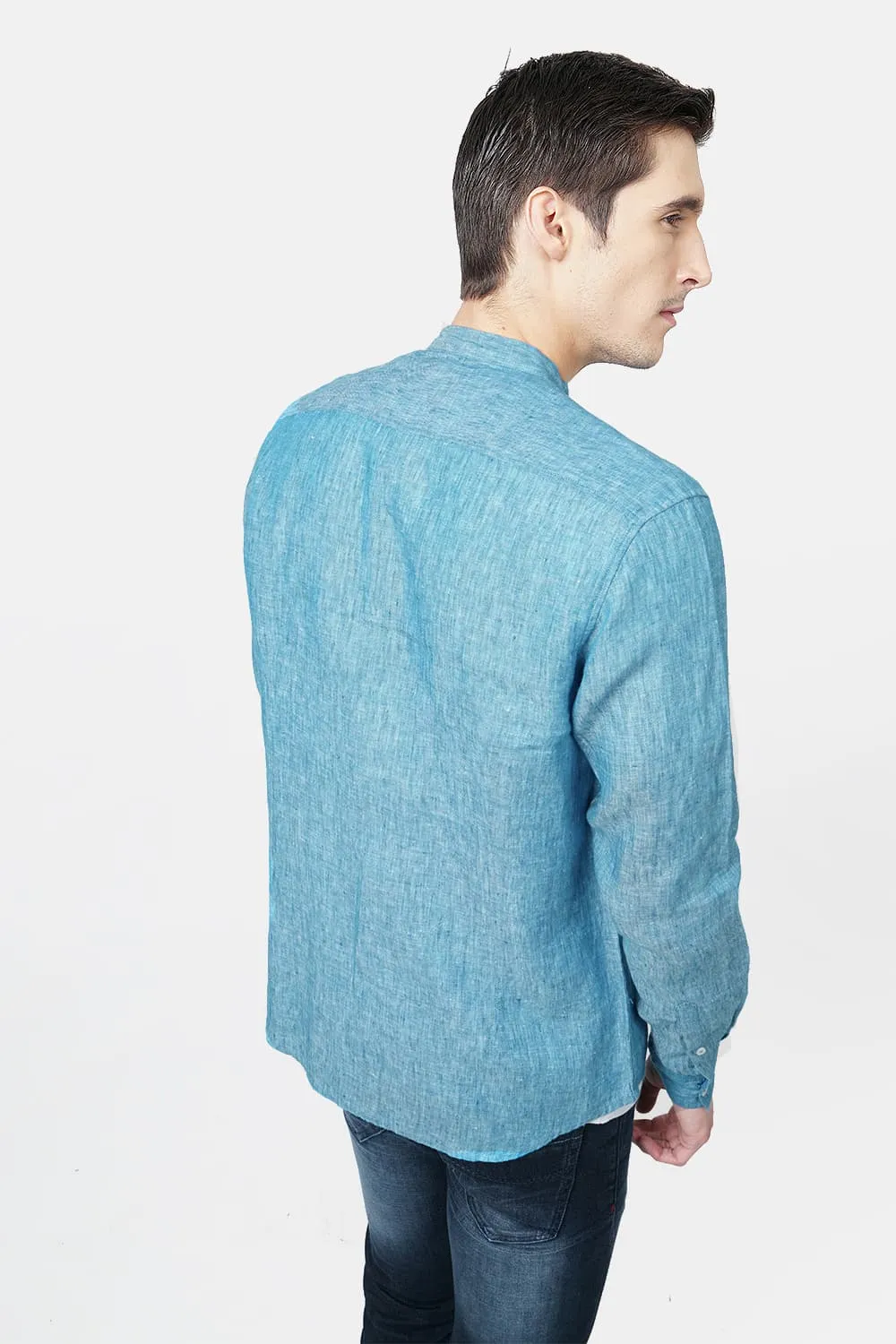 Slim Fit Linen Shirt